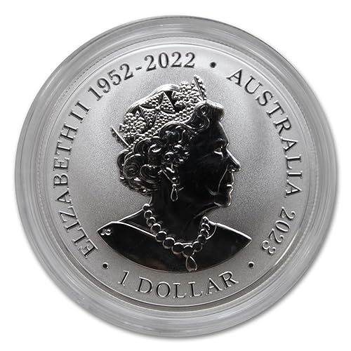 Miniatura 4 de 2023-1 oz Australian Antarctic Territory Series - Silver Humpback Whale Coin Brilliant Uncirculated (In Capsule) with Certificate of Authenticity $1