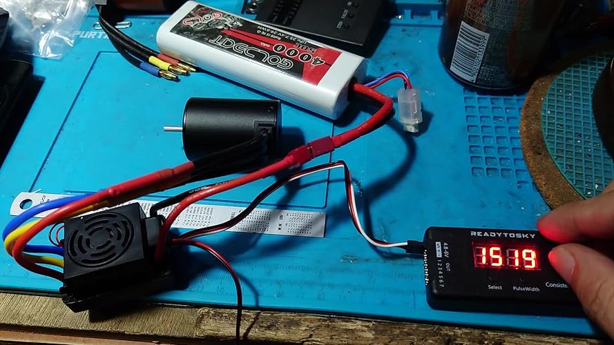Amazon | GoolRC ブラシレスモーター 防水 BL3650 3900KV 60A ESC付き