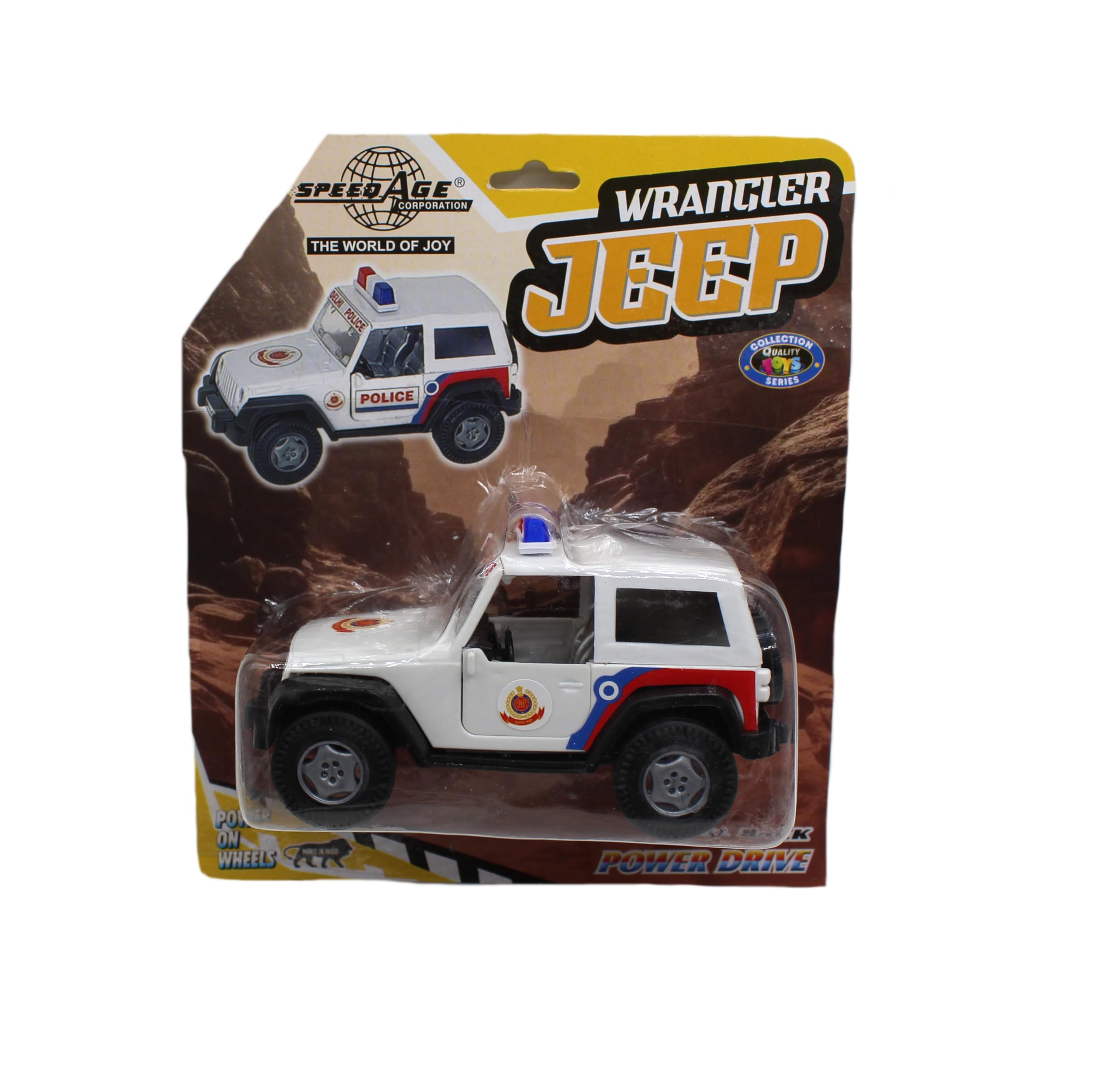 Neoinsta Small Size Pull Back Plastic Military | Army | Ranger | Battalion | Cargo | Soldier Truck| Jeep Open Gypsy with Openable Doors Vehicle Toy for Kids Design 3 (Black) (White)