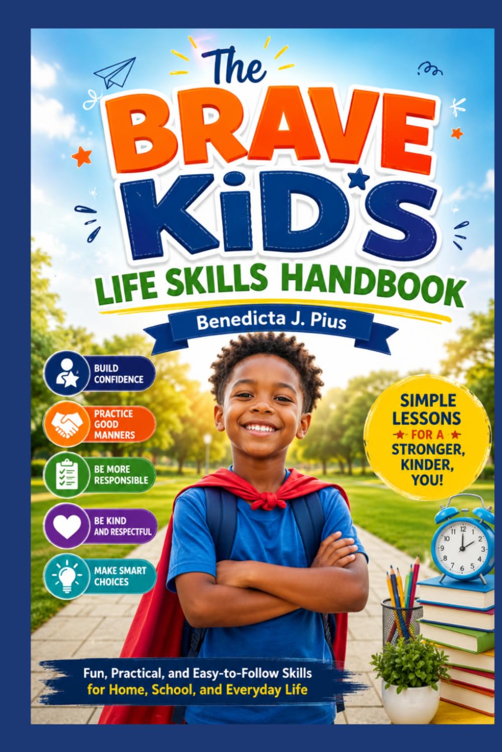 THE BRAVE KID’S LIFE SKILLS HANDBOOK: Simple Lessons for Confidence, Manners, and Responsibility