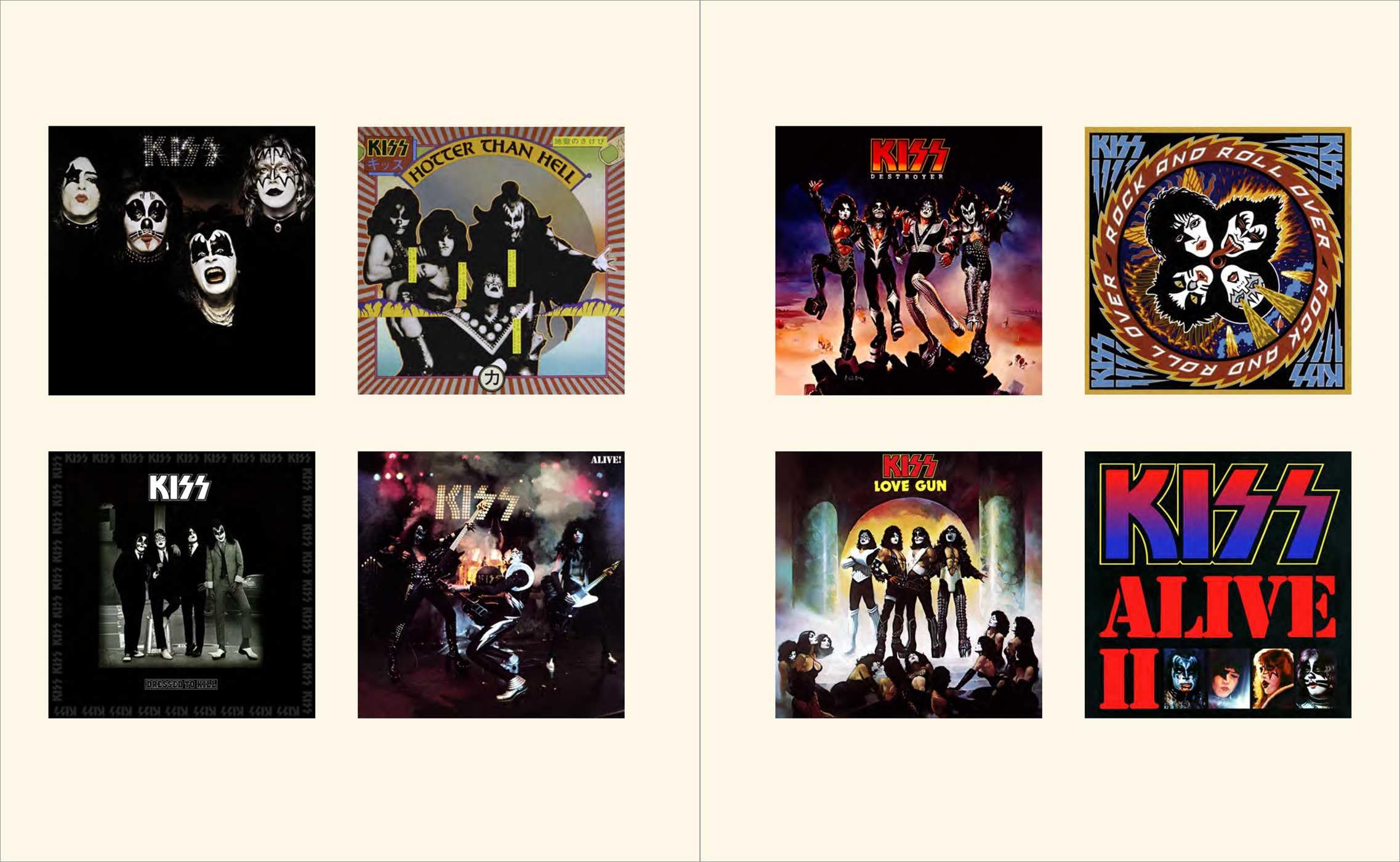 Kiss Deluxe Sticker Book