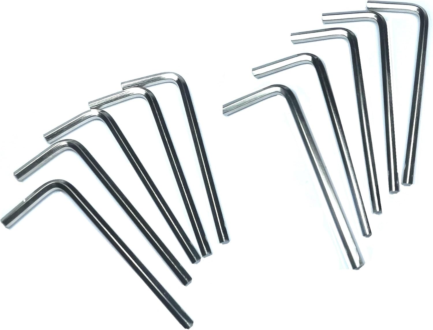 Litoexpe 10 Llaves Hexagonales Estándar De 18 Pulgadas Con Bucle
