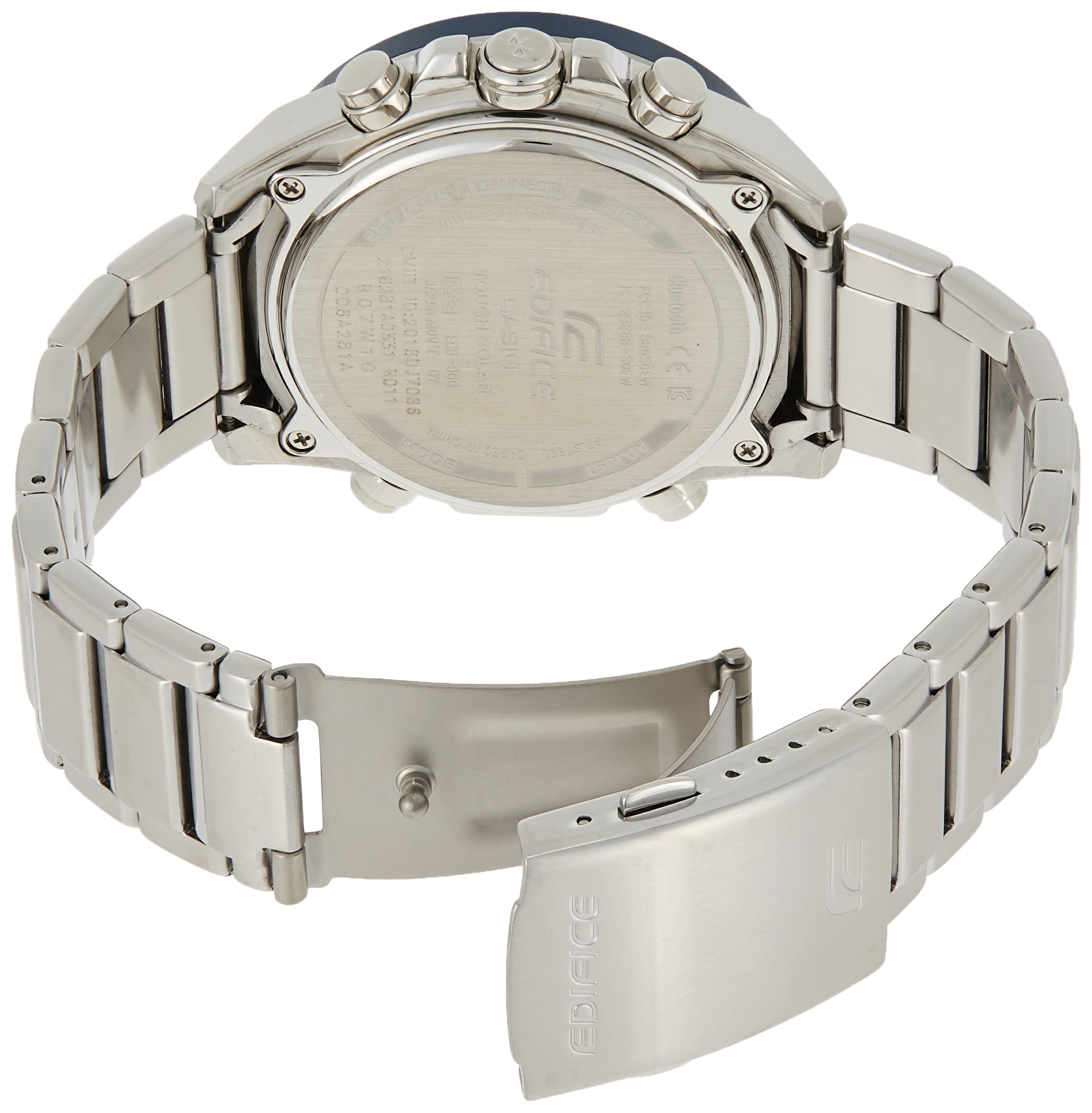 Casio Edifice Ecb-900Db-1B Tachymeter Quartz Men's Watch