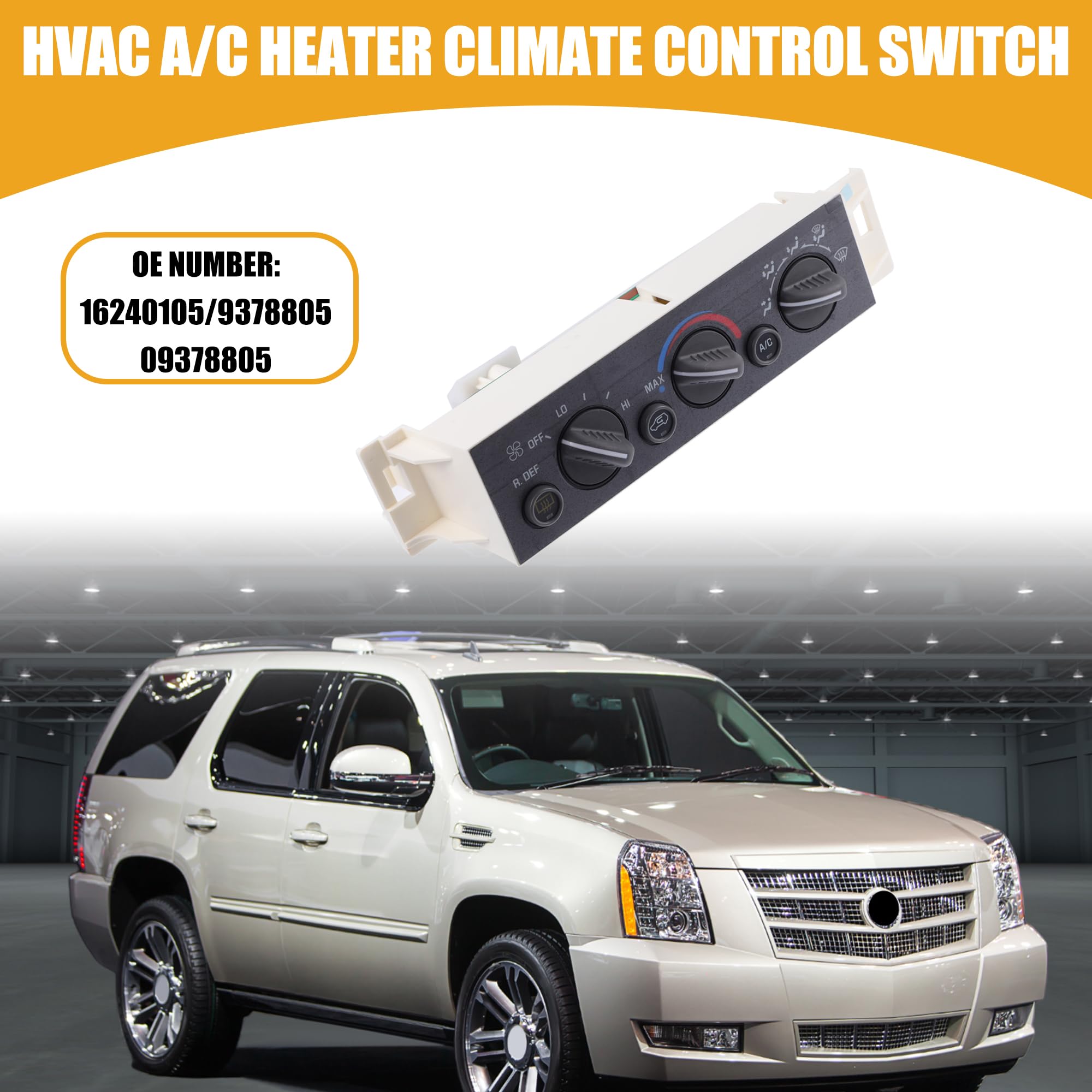 Amazon.co.jp: Partuto HVAC A/C ヒーター 気候制御スイッチパネル No