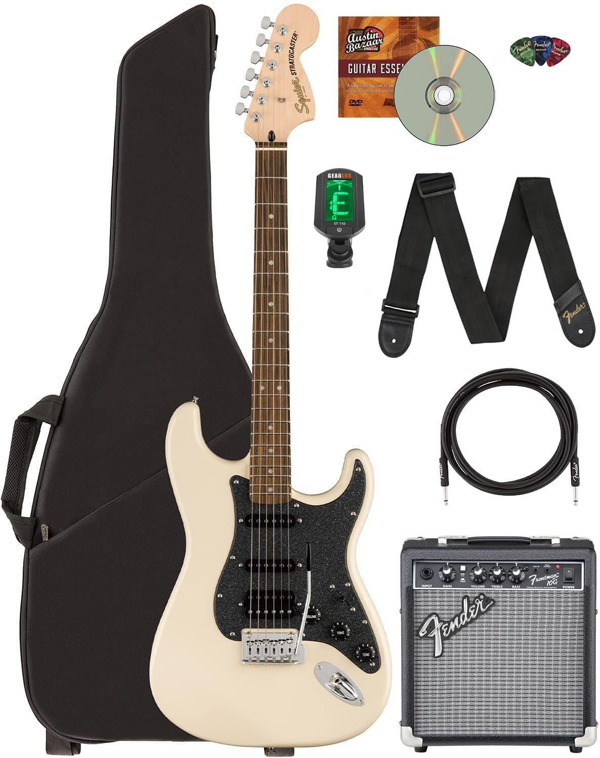 Amazon.com: Fender Squier Affinity Stratocaster HSS Limited