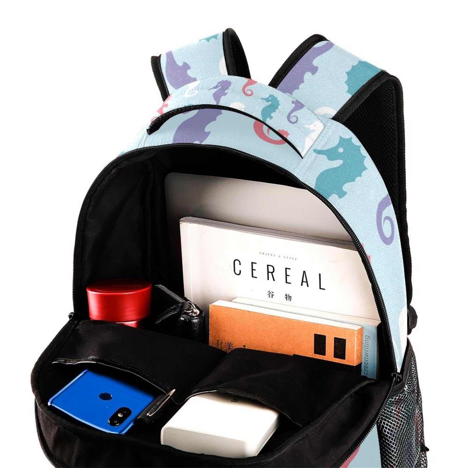 Zaino scolastico per uomini e donne, borsa da viaggio per computer portatile, zaino leggero per università, zaino casual per libri