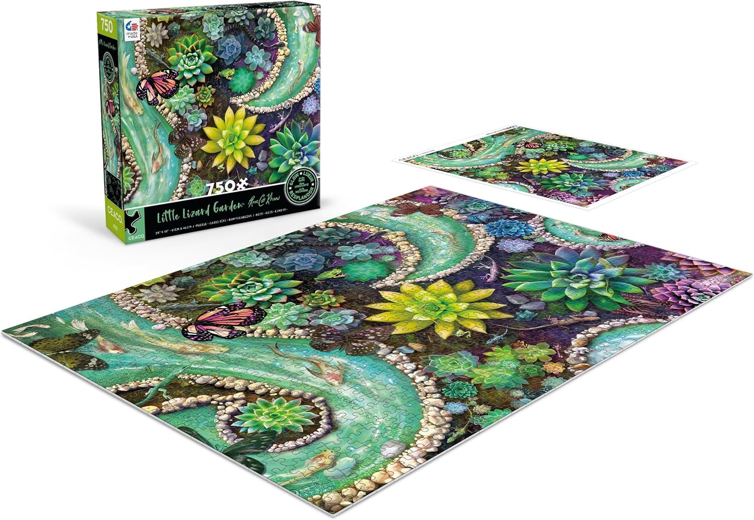 ダイヤモンドアートクラブ　DAC Little Lizard Garden Little Lizard Garden – Diamond Art Club