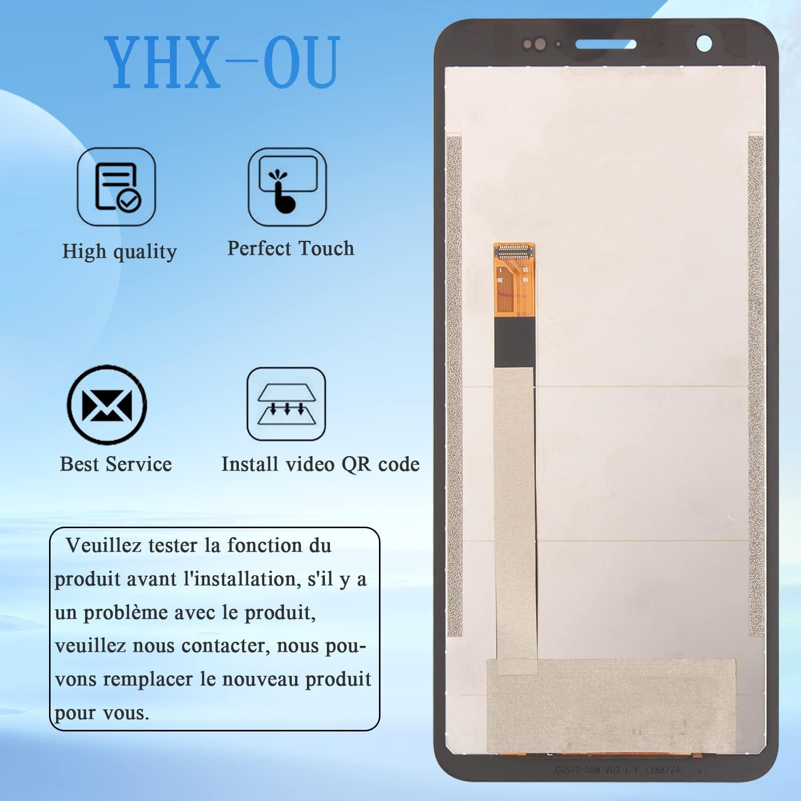 Verre Trempé Pour Blackview BV6600 Pro TM Concept