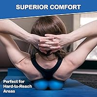 Vista 2 de Peanut Massage Ball - Double Lacrosse Massage Ball & Mobility Ball for Physical Therapy - Deep Tissue Massage Tool for Myofascial Release, Muscle