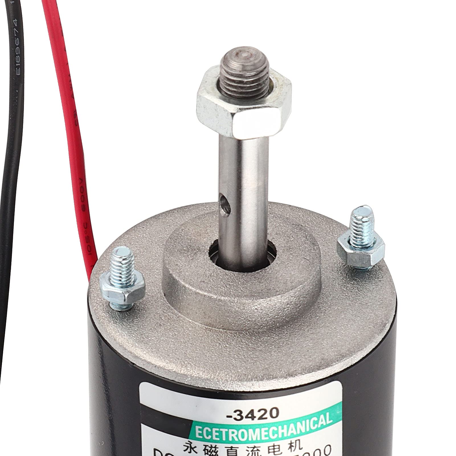 Moteur à Aimant Permanent, 24V 7000 tr/min Moteur électrique, Moteur à courant continu à couple élevé, Mini Moteur Pneumatiques Tubulaire, Machine CW/CCW Contrôle pour Générateur de Bricolage