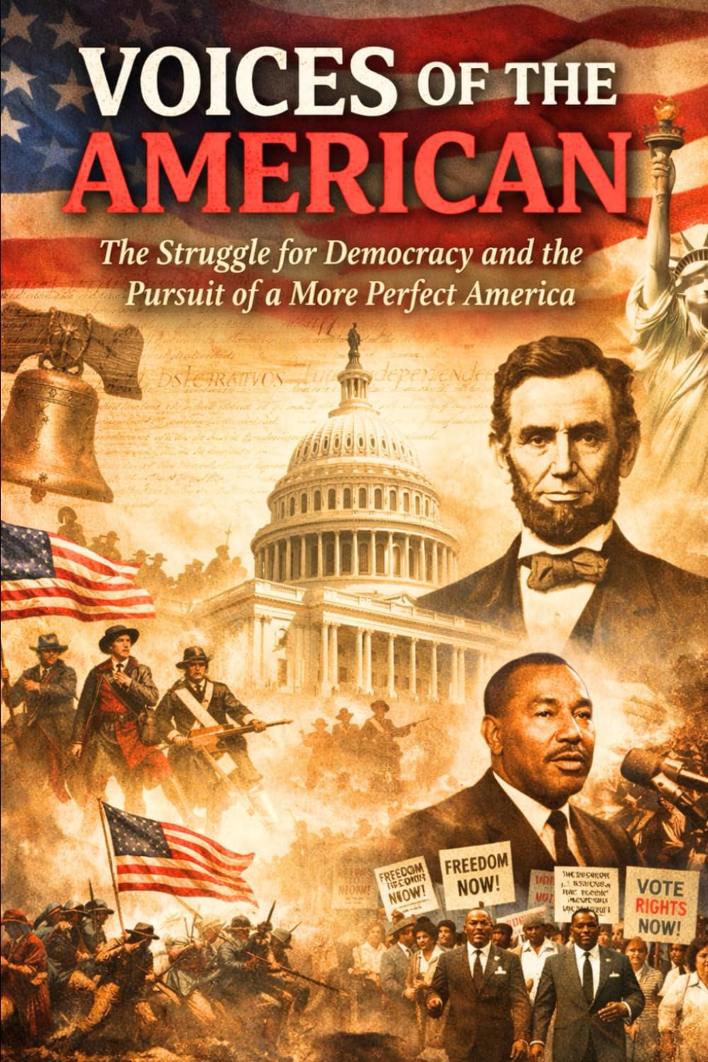 VOICES OF THE AMERICAN: The Struggle for Democracy and the Pursuit of a More Perfect America