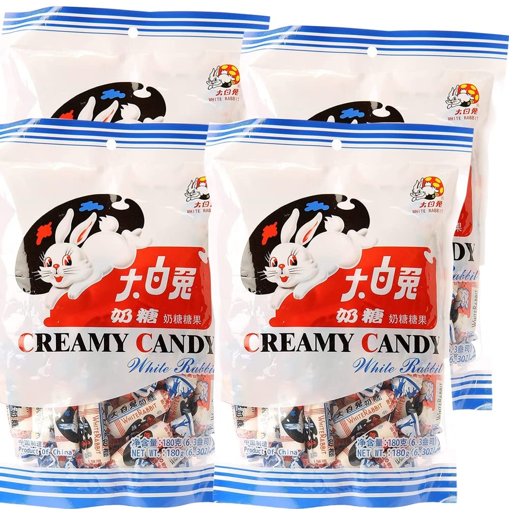 White Rabbit Creamy Candy 180g/6.3oz 4 pack