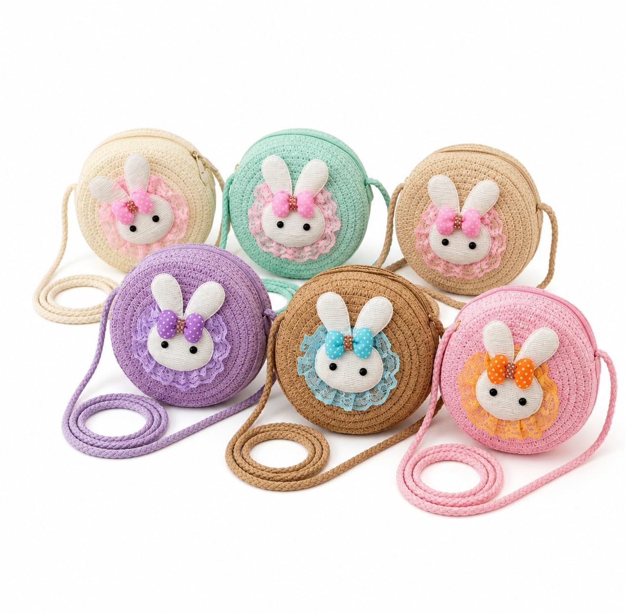 queery Cute Kids Fancy Sling Bag for Girls Mini Lightweight Crossbody Purse-picture-19