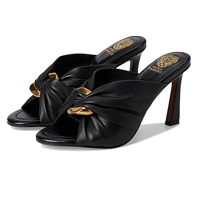 Vince Camuto Patie Buckle Gathered High Heel Sandal Women