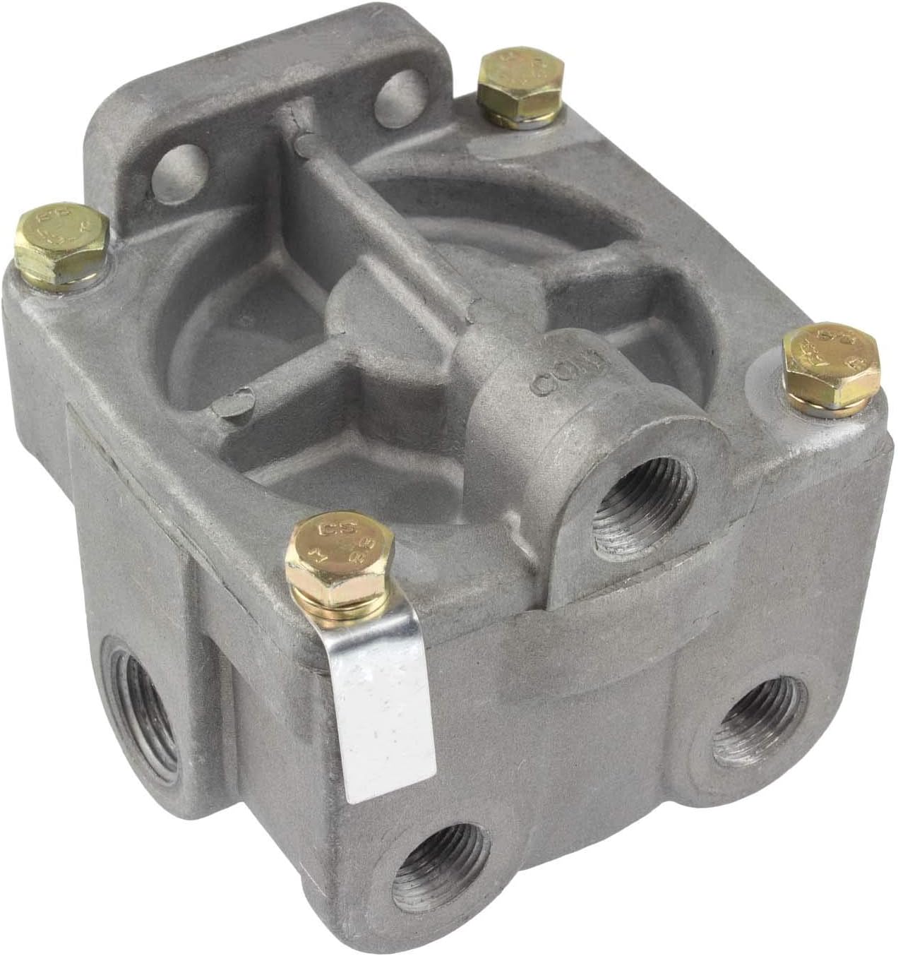 World American WAKN28060 Air Brake Relay Valve 4.6 PSI 2S/2D - Replaces Haldex KN28060, Bendix 229467, Meritor RKN28060, Navistar ZZKN28060, Newstar S4898, Torque TRKN28060, Torque TRKN28060, Velvac