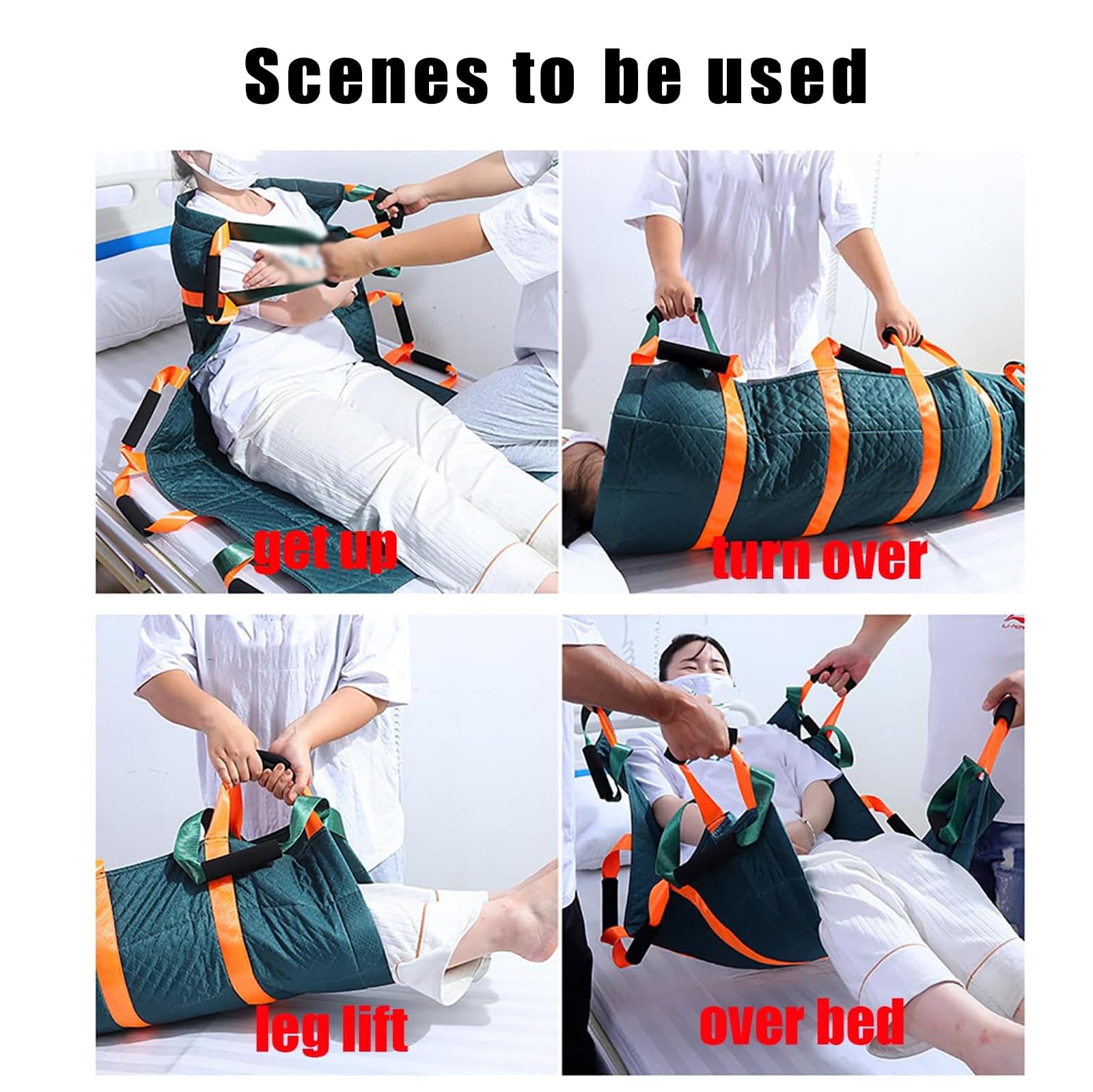 Cuscino Di Posizionamento Per Letto Di Trasferimento, Cuscino Di Posizionamento Per Letto Di Trasferimento 46'' X 27'', Capacità Di Carico Di 115 Kg E Tessuto Morbido E Resistente, Per Pazienti