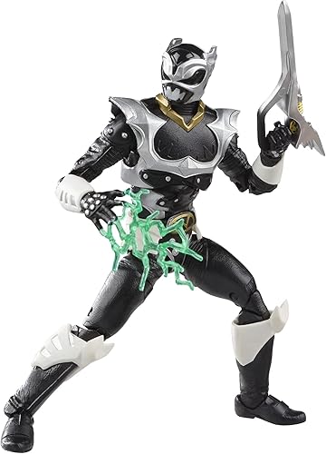 Miniatura 3 de Power Rangers Lightning Collection in Space Blue Ranger Vs. Silver Psycho Ranger, paquete de 2 figuras de acción coleccionables de 6 pulgadas de
