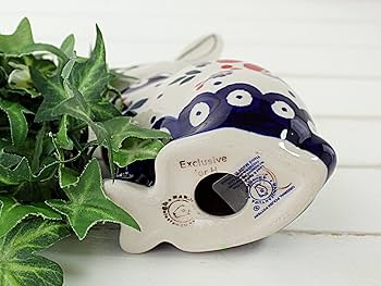 Amazon.co.jp: ポーリッシュポタリー (ポーランド陶器) うさぎの置物