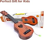 Ukulele Kids Guitar Toy, Kids Musical Instruments Toddler Guitar Toys for 3 Year Old Boys Girls, 3 4 5 6 Year Old Boy Girl Gifts