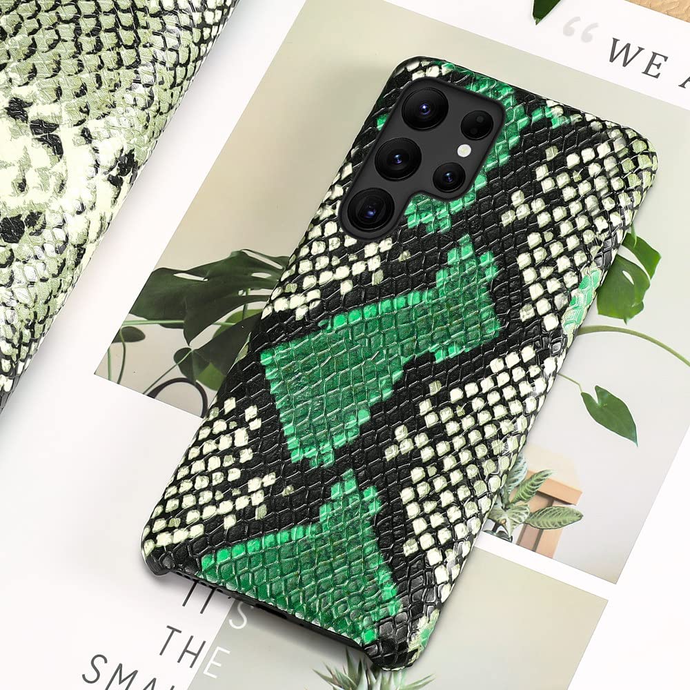 Funda de Cuero para Samsung Galaxy S24 S22 S23 Ultra S21 FE S22 Plus Note 20 Ultra 10 A54 A55 A53 5G, Cowhide 1, para Galaxy A54 5G, A546 (Todos)