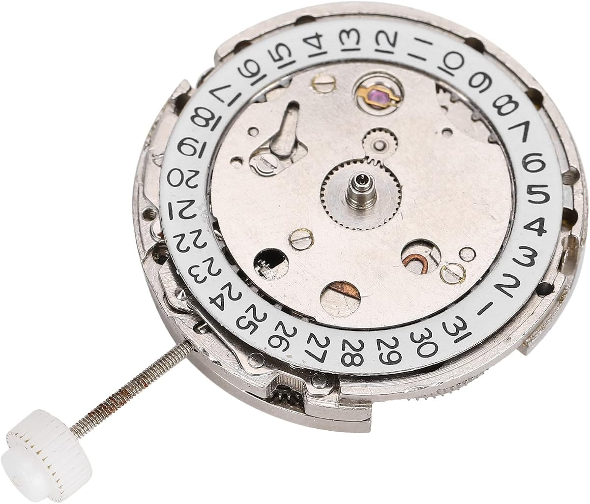Fydun 2813 Watch Movement, Mechanical Replacement dg2813 Movement orologio Watch Automatic Movements Replacement Part White