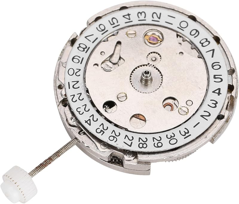 Fydun 2813 Watch Movement, Mechanical Replacement dg2813 Movement orologio Watch Automatic Movements Replacement Part White