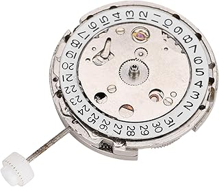 Qiilu NH35およびDG2813と互換性のあるDIY修理キットに最適な、自動機械式時計の移動交換部品2813