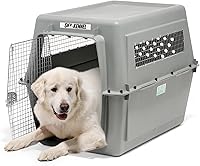 Petmate Sky Kennel Giant 48" IATA Airline Approved Dog Crate for Large Breeds 90-125 lbs - Heavy Duty USA Made Travel Kennel