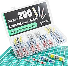 Greate Set of 200 Heat Shrink Tube Heat Shrink Connector – Electrical Cable Connector – Waterproof and Resistant Electrical Wire Connector – Heat Shrink Tubing