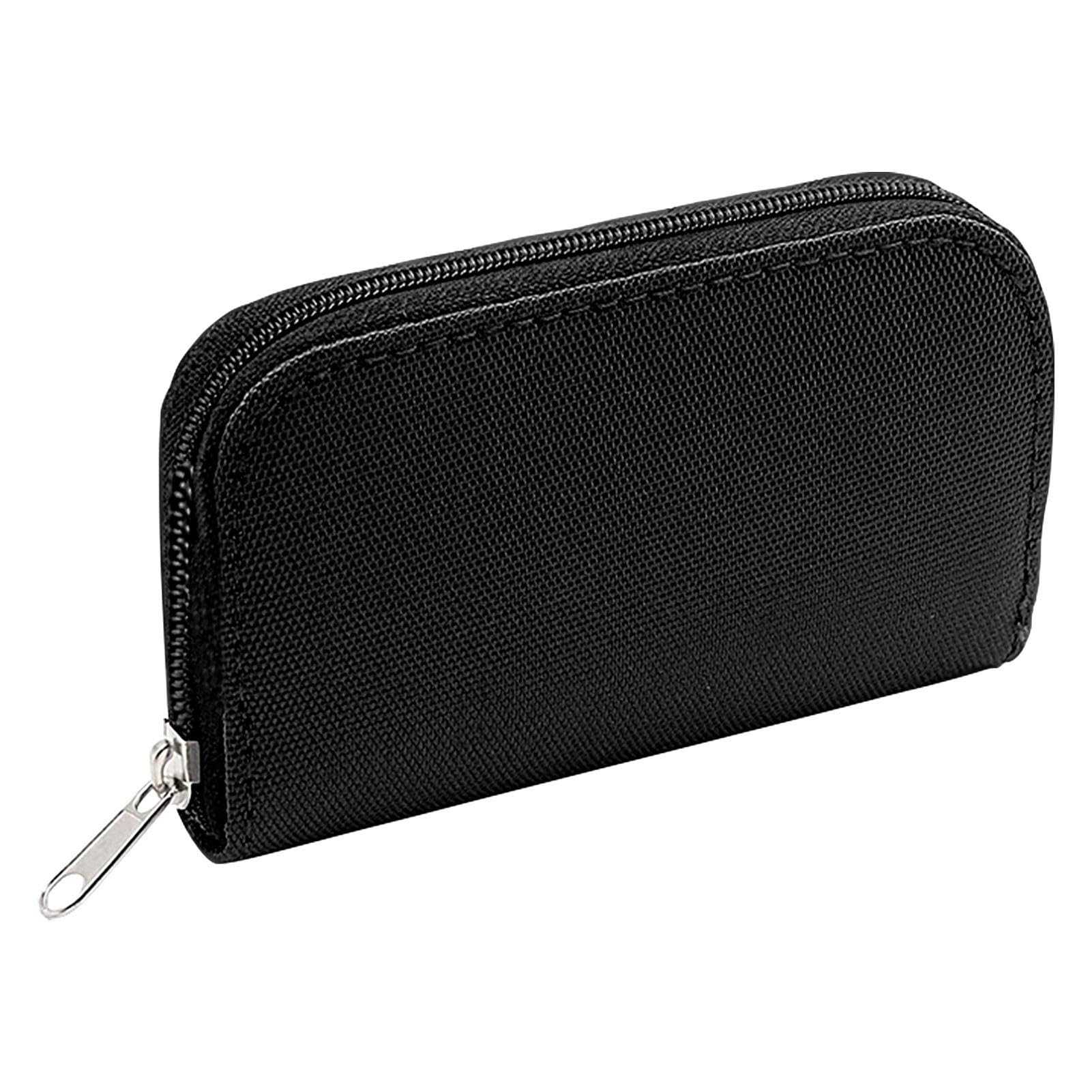 Generic Card Holder, Portable Sd Card Holder, Card Storage Organizer, Card Storage Box, Sd Card Organizer Carrying Case, Flash Drive Storage Organizer, USB Flash Drive Storage Case for Ca, Black