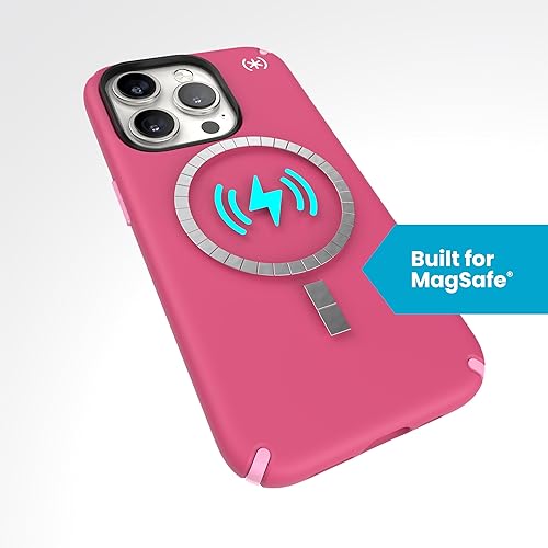 Miniatura 5 de Speck Presidio2 Pro Funda para iPhone 15 Pro, diseñada para MagSafe, protección contra caídas, resistente a los arañazos, suave al tacto, funda para