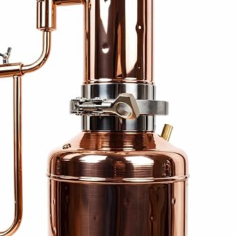 Essential Oil Distiller Kit for Steam Distillation Oil Making and Extracting - Home Distiller Equipment DIY Essential Oil from Herbs, Plants and Flowers... (0,53 Gall - 2 Litters)