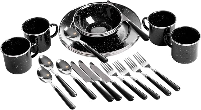 Stansport Enamel Tableware