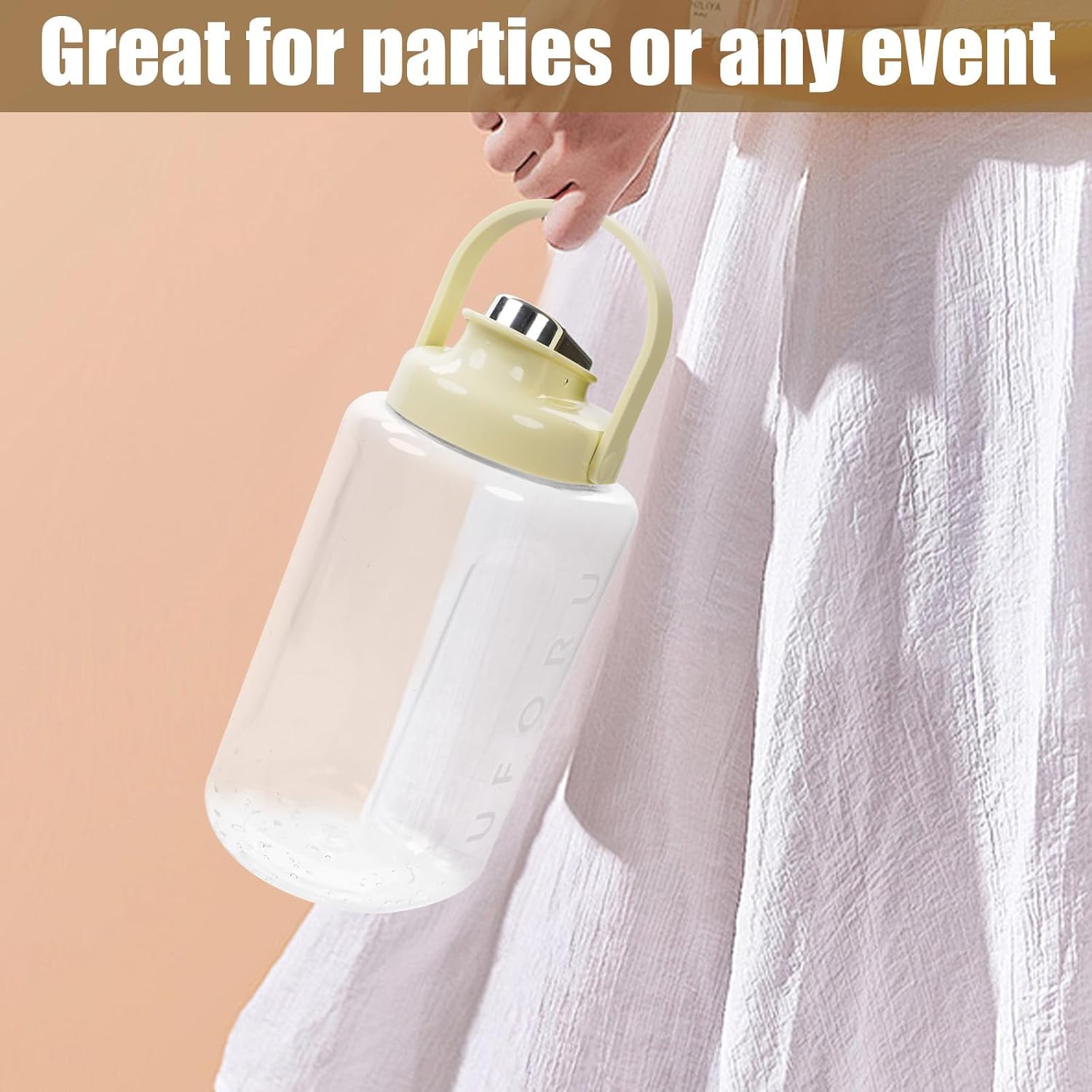 Small Drink Dispenser,Refrigerator Beverage Dispenser,0.9 Gallon Beverage and Juice Container, Refrigerator Bever Dispenser with Faucet. - Image 6