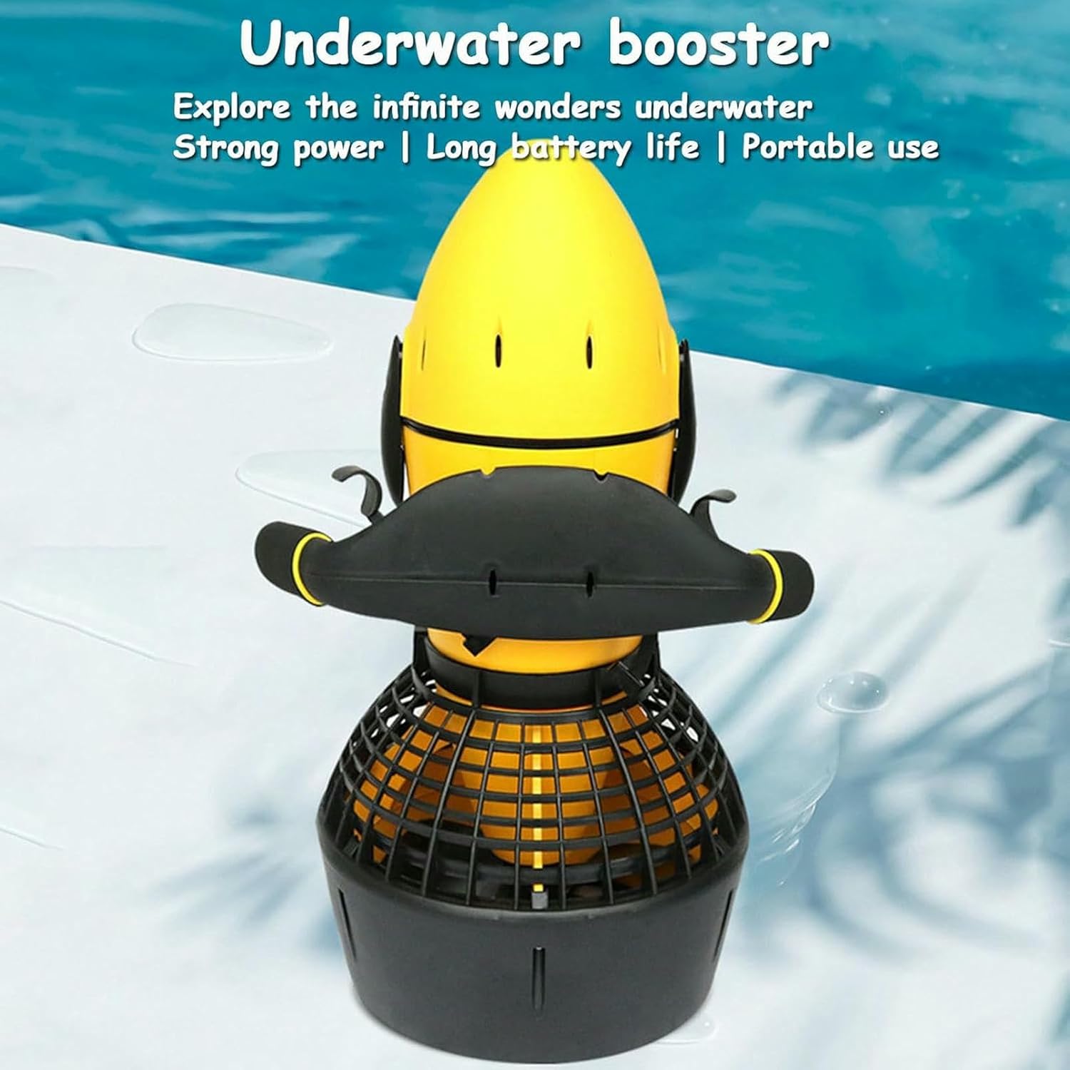 500W Underwater Sea Scooter Scuba Diving Swimming Boosters for Adults Explorer, Lead-Acid Batteries Lake Ocean Pool Under Water Scooter