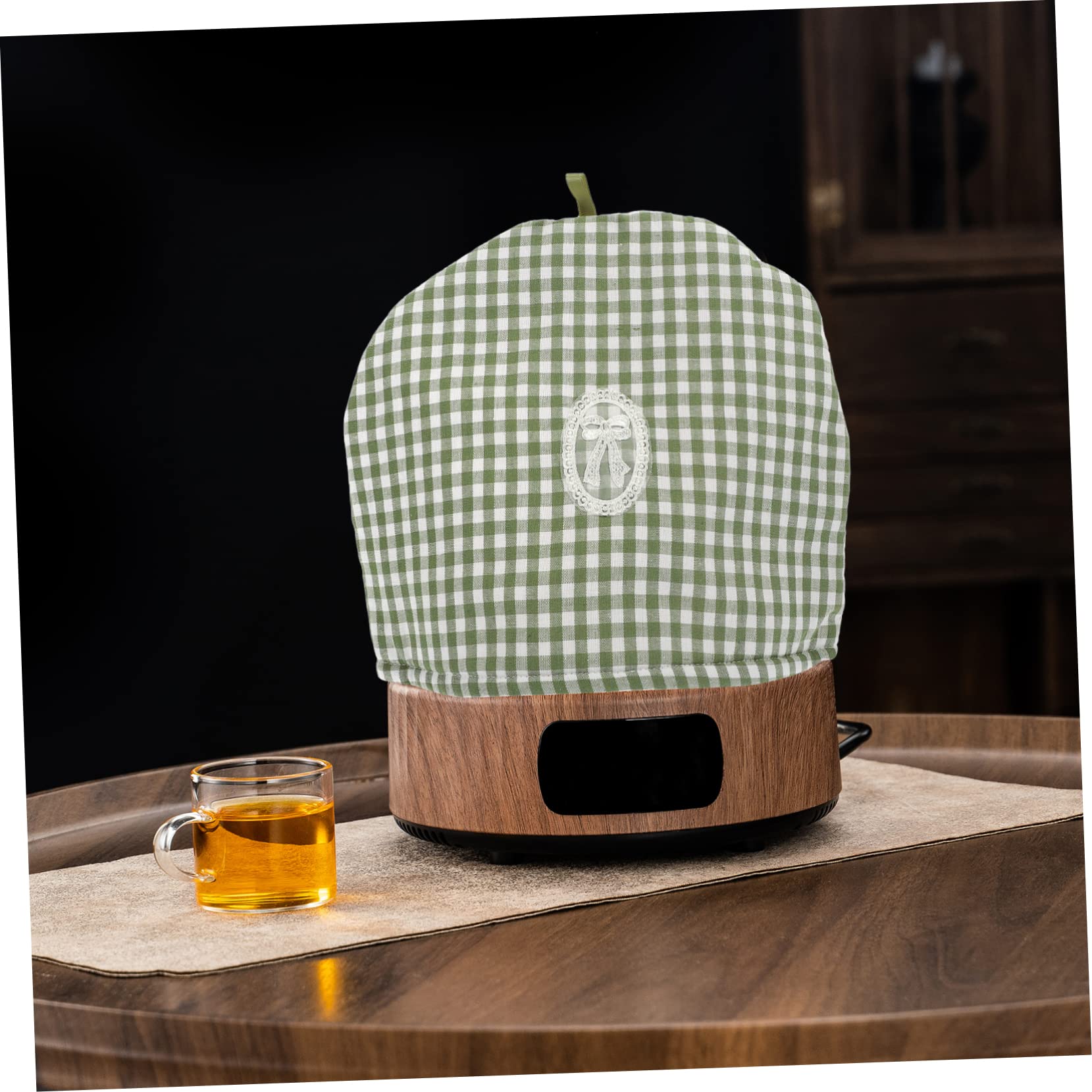 Mikinona Insulated Teapot Cover Decorative Tea Cozy for Kitchen Kettle Protector Portable Washable Teapot Warmer Design