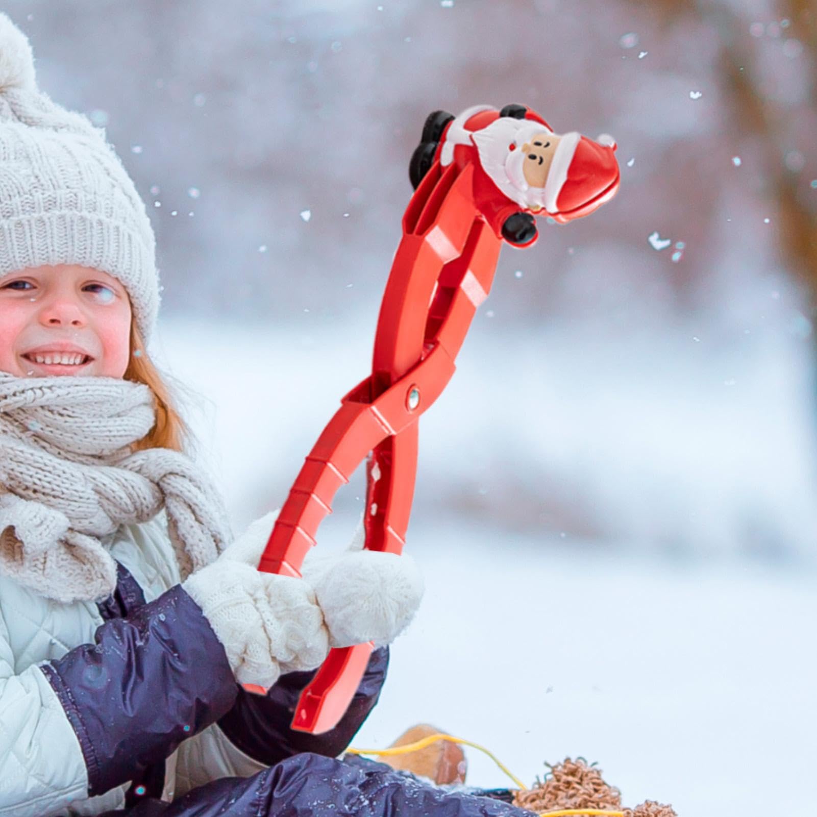 Genérico Molde para Hacer Bolas de Nieve, Juguetes de Nieve para niños, para camión de Nieve, moldes para Nieve, Juguetes de Invierno | Moldes para moldear Nieve, Clip para Hacer Bolas de Nieve,