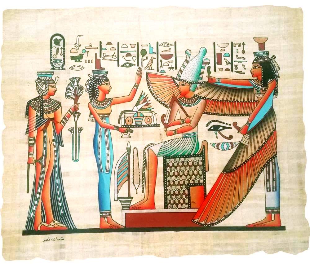 Papillon original fait main en Égypte (33H-C) : le cadeau artisanal idéal de 33x43 cm