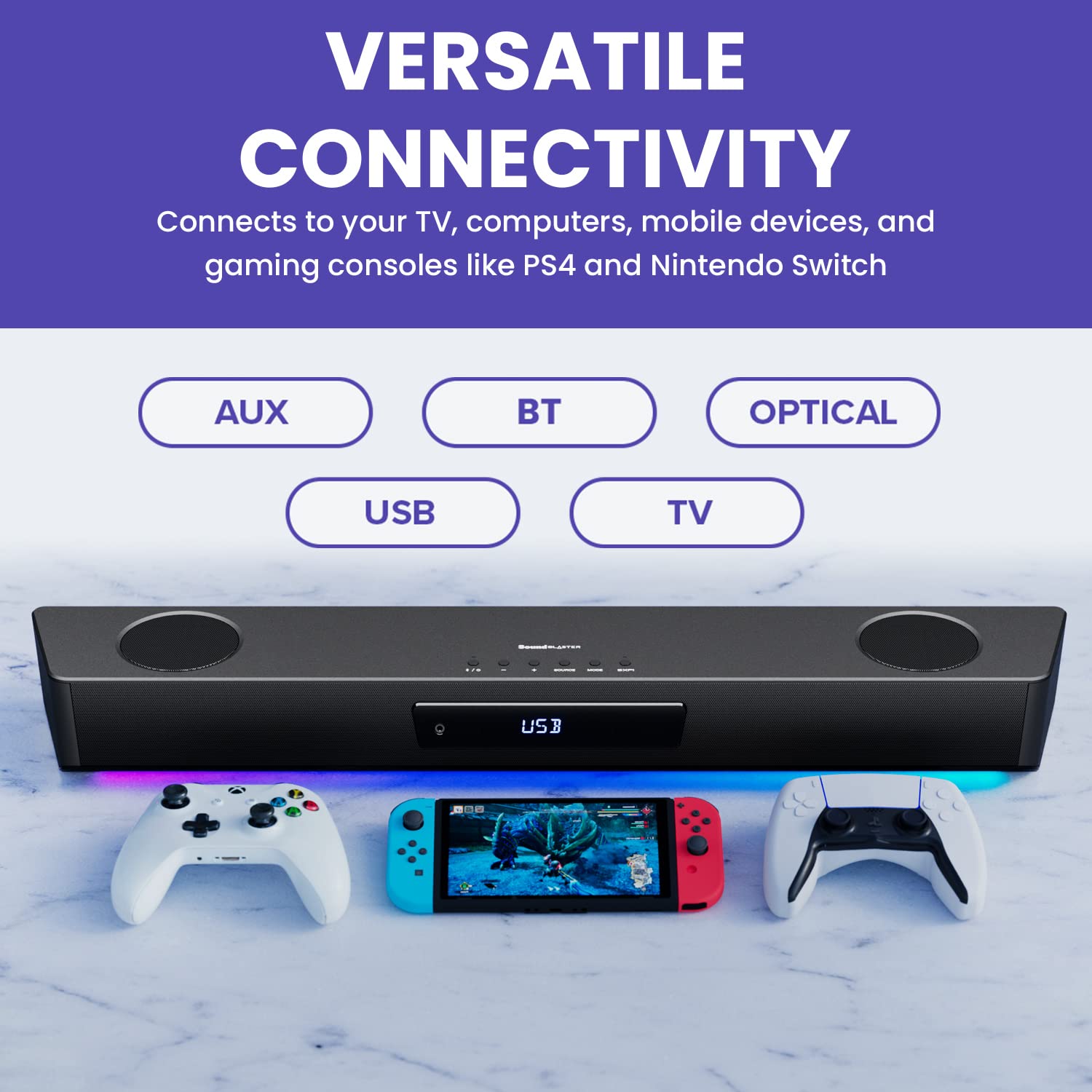 Amazon.com: Creative Sound Blaster Katana SE Multi-Channel Gaming