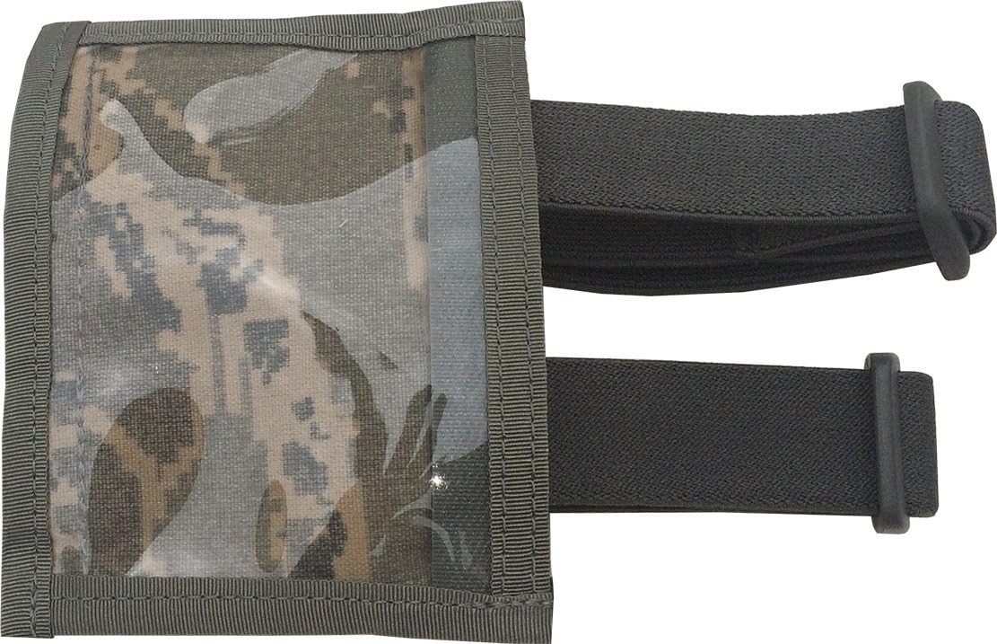 GOGO 15PCS Clear Armband ID Badge Holders Top Loading with Heavy Du