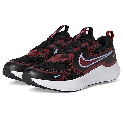 Nike Kids Cosmic Runner (Big Kid) Kids Shoes Black/Aluminum/Team Red