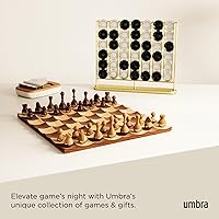 Vista 6 de Umbra STAX Juego de Cuatro en Línea, Latón