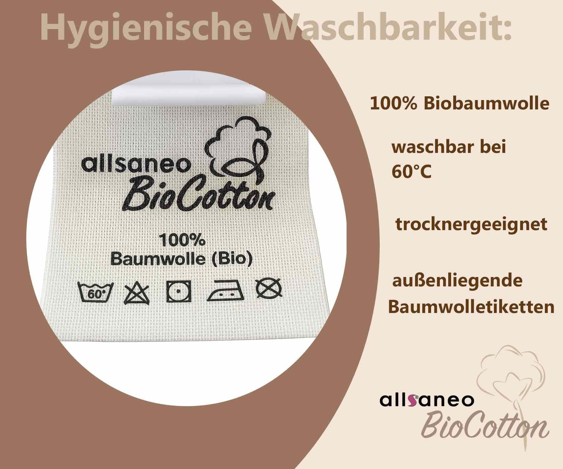 Neurodermitisoverall aus Bio-Baumwolle, Kratzschutz-Anzug bei Neurodermitis mit angenähten Handschuhen und Füßlingen