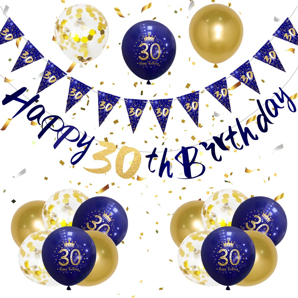 Decorazioni per il 30° compleanno ☆ Tutto per la festa perfetta