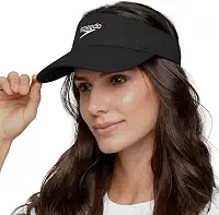 Viseira Feminina Sport Regulável, Preto, Único