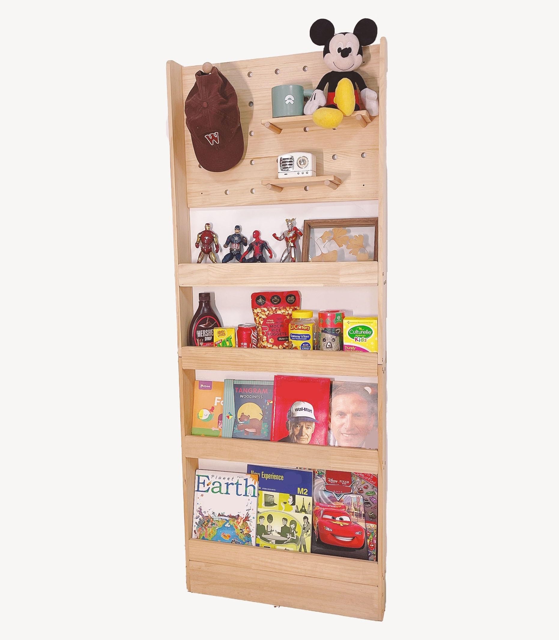 Vind massief boekenplank op - maart 2026