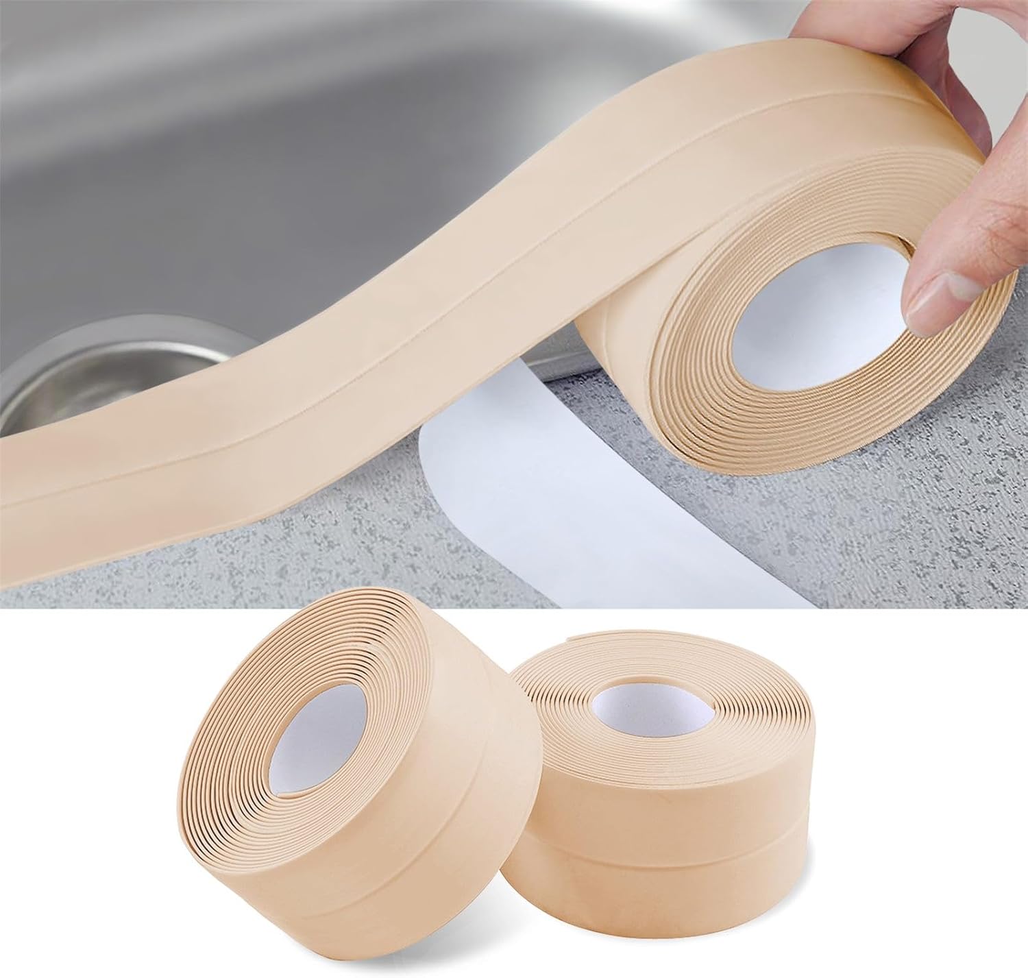 Acquista Nastro Autoadesivo Impermeabilizzante Per Cucina E Bagno Striscia Sigillante In PVC Per Giunti Cucina E Giunti Per Lavabo E WC Adesivo Per Giunti Angolari A Parete In Italia A Partire Da