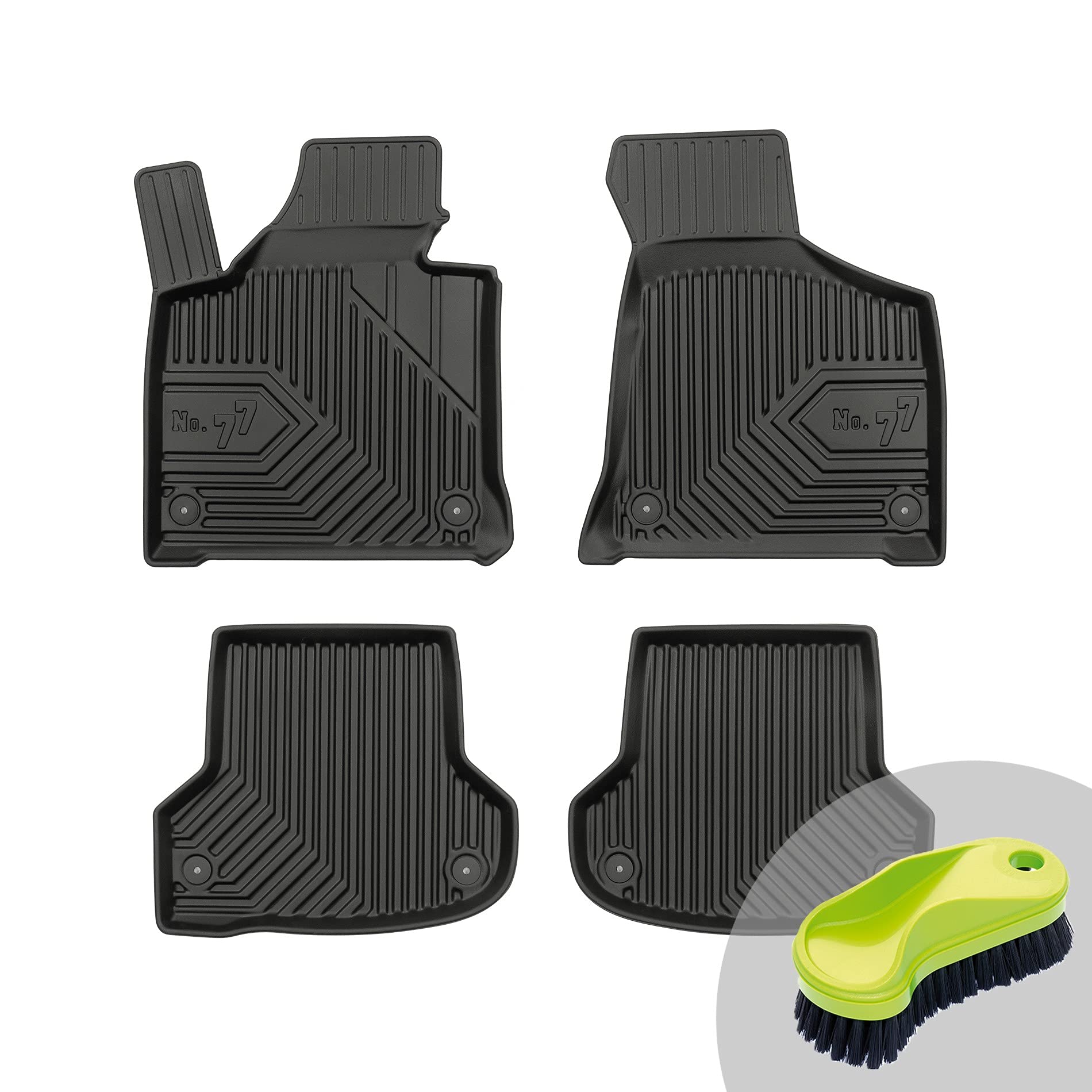 Tappetini TPE UltraFlex ProLine FROGUM ProLine 3D Set Esclusivo Di Tappetini Auto Per Kia Sportage V Dal 2021 | Materiale TPE Durevole | Bordini Più Alti Tappetini 3d Proline Kia Sportage V