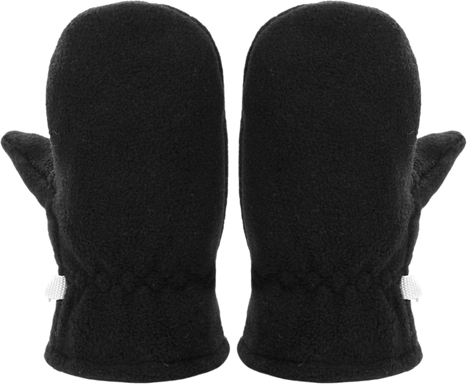 INOGIH Toddler Kids Winter Sherpa-Fleeced-Lined Warm-Mittens,Outdoor Winter Ski Gloves for Cold Weather