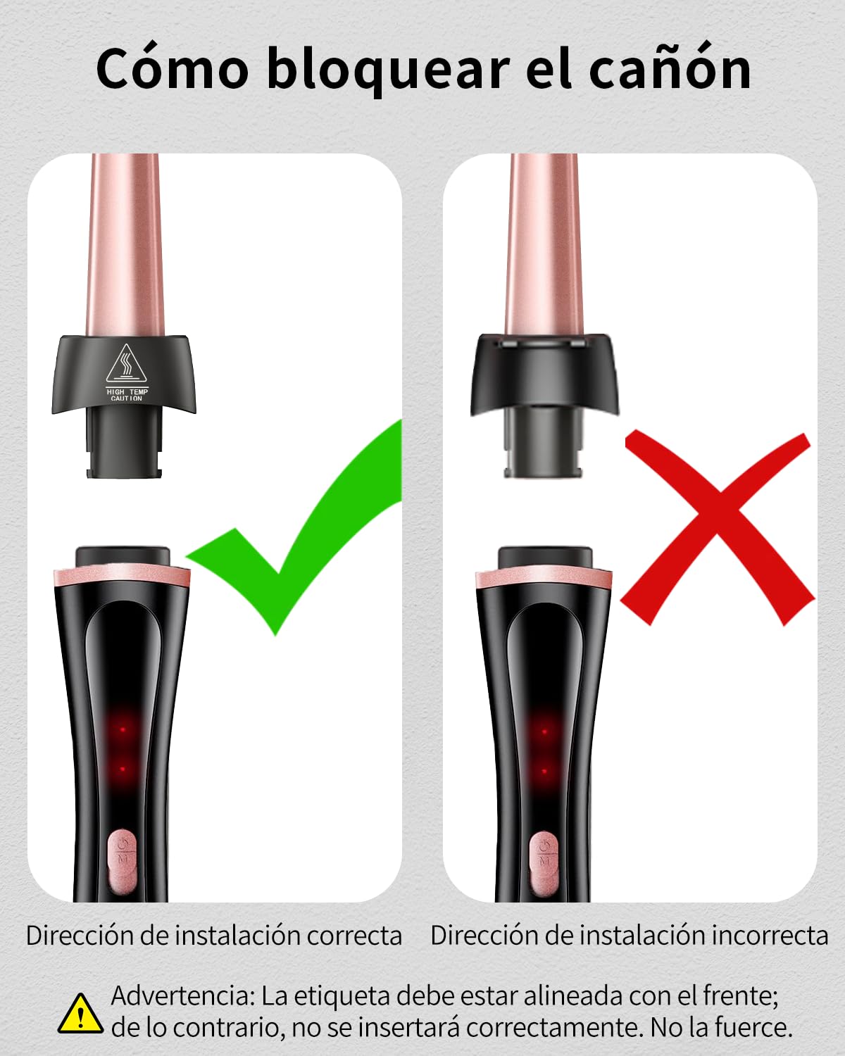 Rizador de Pelo 5 en 1, Set de Varilla para Rizar con Crimper Waver para Pelo y 4 Barriles Cerámicos Intercambiables (0.35"-1.25'') Calentamiento Rápido Doble Voltaje Rizador de Pelo Regalos